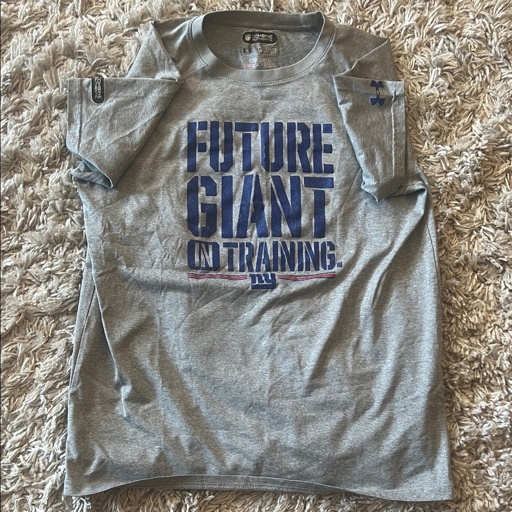 Under Armour Gray Combine Authentic Tee